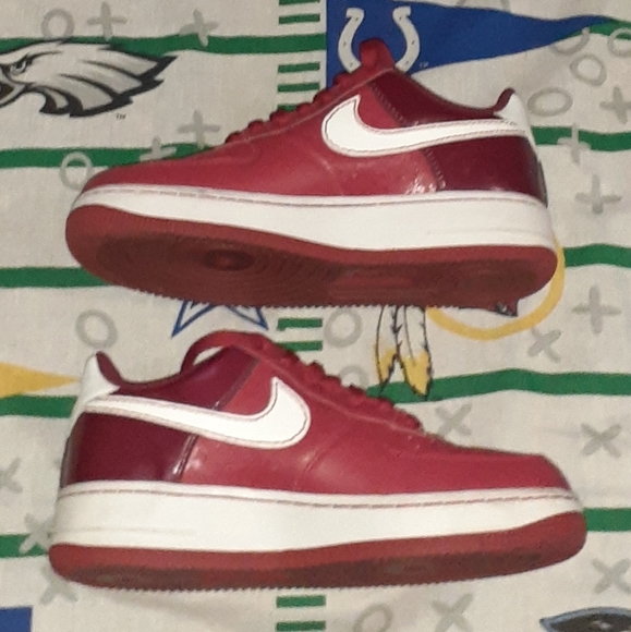 2007 Nike Valentines Day Air Force One Shoes 7.5 Vintage AF1 Low Valentine Red 1 - Picture 3 of 12